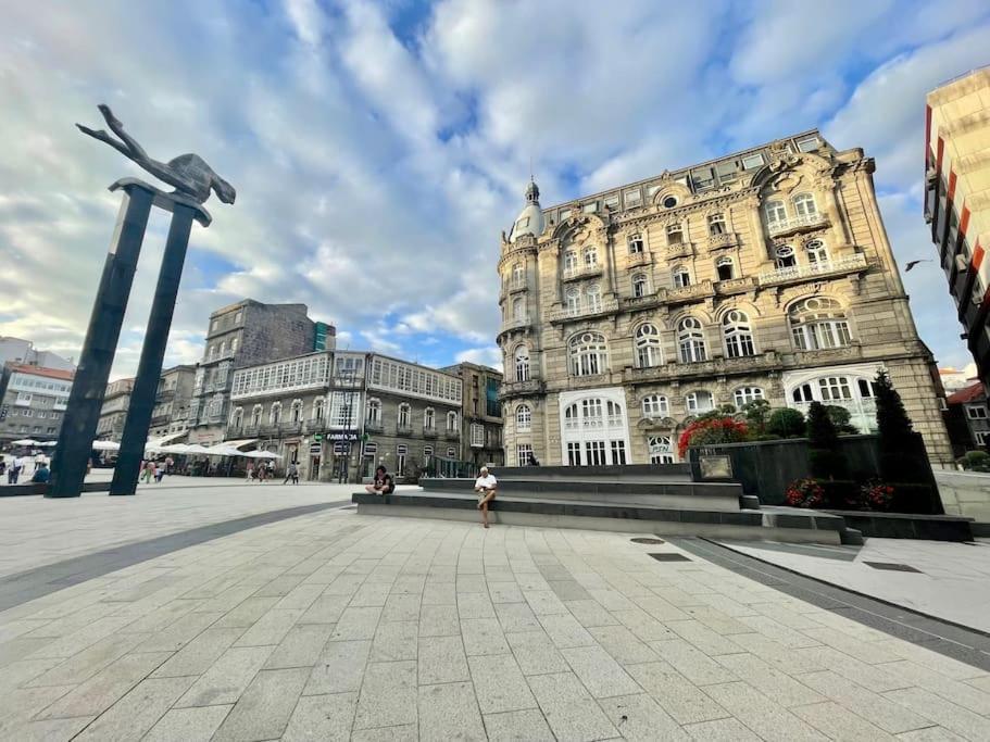 Espectacular Casa Centro De Vigo Villa ภายนอก รูปภาพ