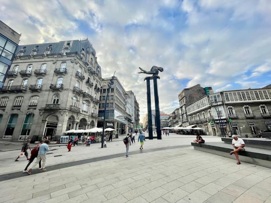 Espectacular Casa Centro De Vigo Villa ภายนอก รูปภาพ