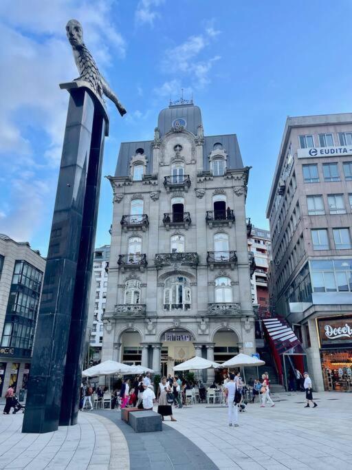 Espectacular Casa Centro De Vigo Villa ภายนอก รูปภาพ