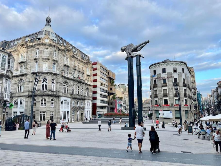 Espectacular Casa Centro De Vigo Villa ภายนอก รูปภาพ